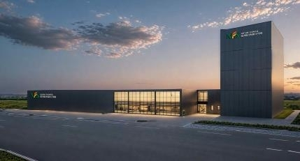 (주)네이처플라워세미컨덕터 생산공장 조감도.