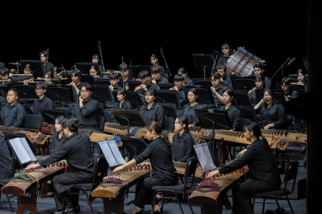 지난해 열린 대학국악축제 공연 장면. 국립부산국악원 제공