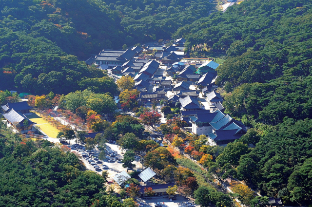 통도사 전경. 양산시 제공