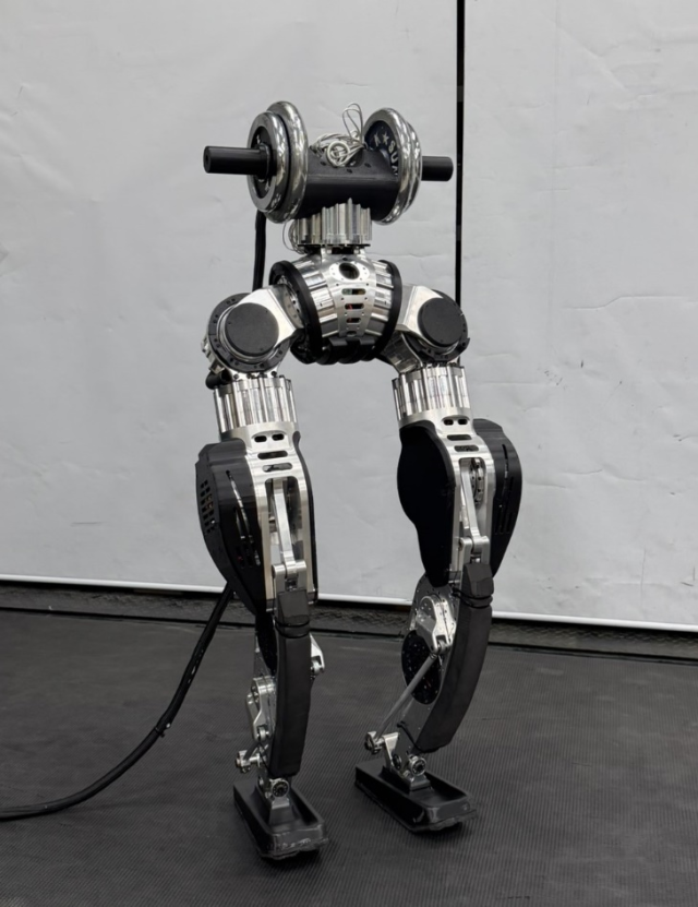 개발된 ‘KAIST Humanoid’의 하체 플랫폼. KAIST 제공