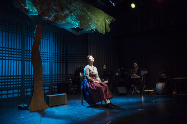 이지윤 소리꾼. 부산문화재단 제공