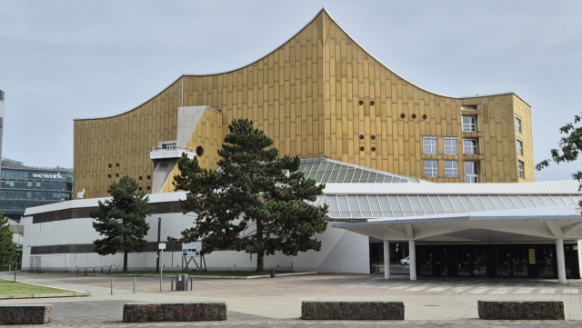 부산시립교향악단의 독일 순회공연이 열릴 베를린 필하모니 메인 오디토리엄. 박석호 기자