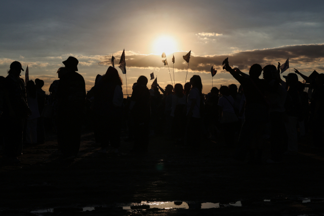 부산 삼락생태공원에서 열린 부산국제록페스티벌 모습. 부산축제조직위원회 제공