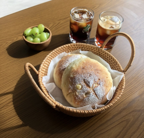 위즈더미의 베이컨 감자빵.