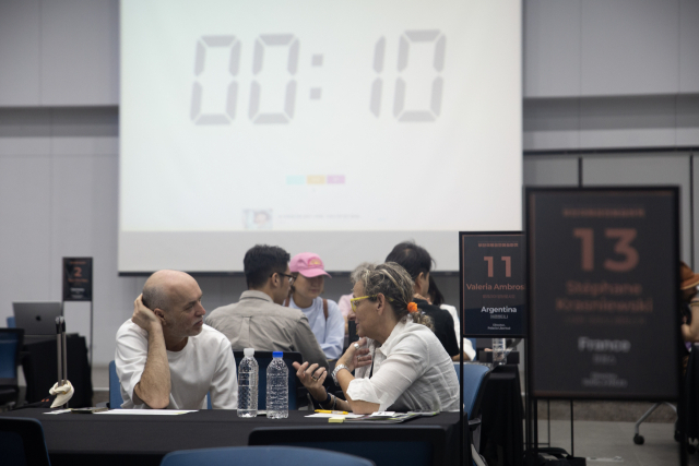 부산유라시아플랫폼에서 열린 BPAM '저스트텐미닛' 모습. 부산문화재단 제공