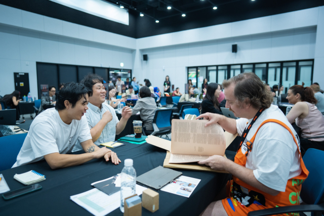 부산유라시아플랫폼에서 열린 BPAM '저스트텐미닛' 모습. 부산문화재단 제공