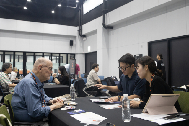 부산유라시아플랫폼에서 열린 BPAM '저스트텐미닛' 모습. 부산문화재단 제공