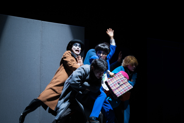 극단 초인의 연극 쇼케이스 모습. 부산문화재단 제공