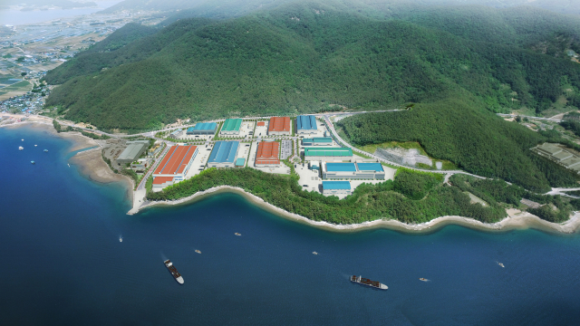 고성 봉암동원일반산단 조감도. 고성군 제공