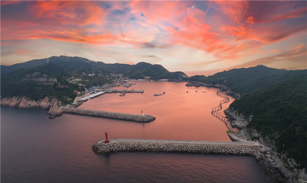 어청도항 전경 사진(한국어촌어항공단 촬영본). 어촌어항공단 제공