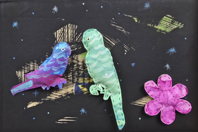 윤은숙 우주산수 작품. 제이작업실 제공