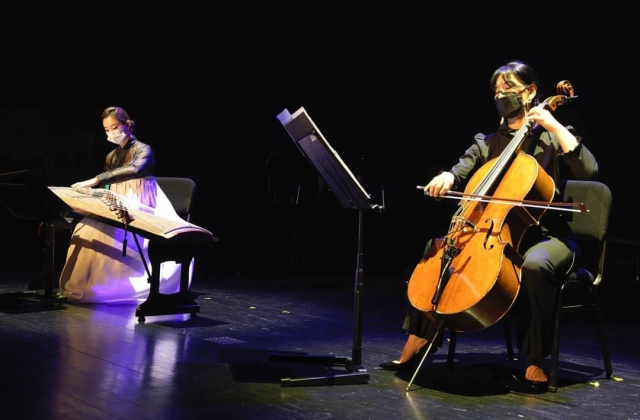 작곡가 권유미가 오는 17일 네 번째 작곡발표회를 갖는다. 사진은 권유미의 2021년 작곡발표회 공연 장면. 권유미 제공