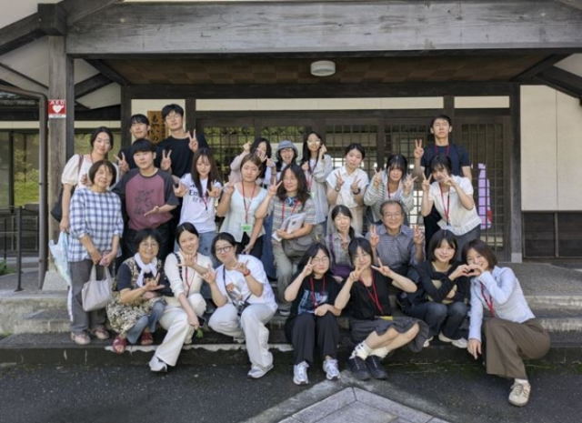 일본을 방문한 한국 청년들의 모습. 재단법인 일한문화교류기금 제공