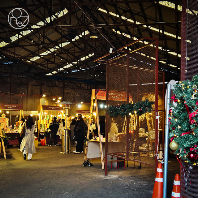 지난해 12월 스메이스 원지에서 열린 ‘크리스마스 빌리지’ 행사 모습. 스페이스 원지 제공