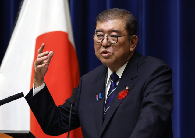 이시바 시게루 일본 총리. EPA연합뉴스