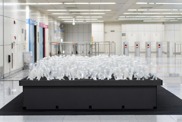 이진 ‘물결의 되울림’(2025). 부산비엔날레조직위원회 제공