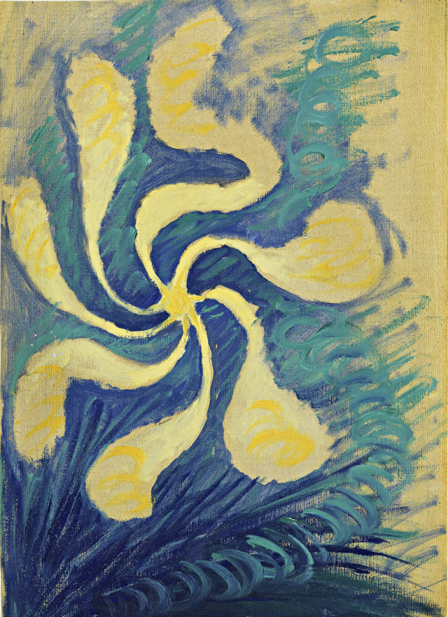 'No. 3, 태초의 혼돈'. 그룹 I, WU/장미 연작. HaK 003. 힐마 아프 클린트 재단 제공