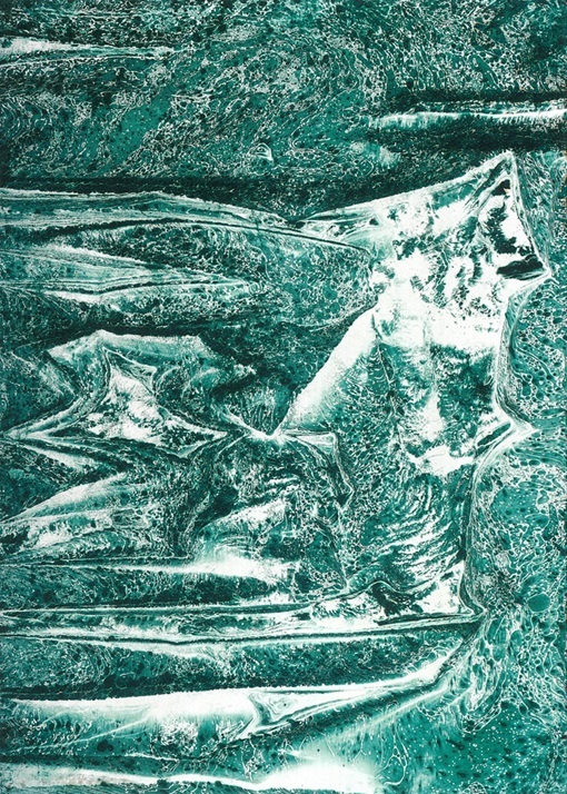 성파, D0494 한지에 옻칠, 양산시립미술관 소장. 경남도립미술관 제공