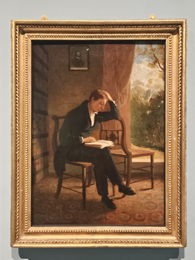 존 키츠의 초상화. 김효정 기자