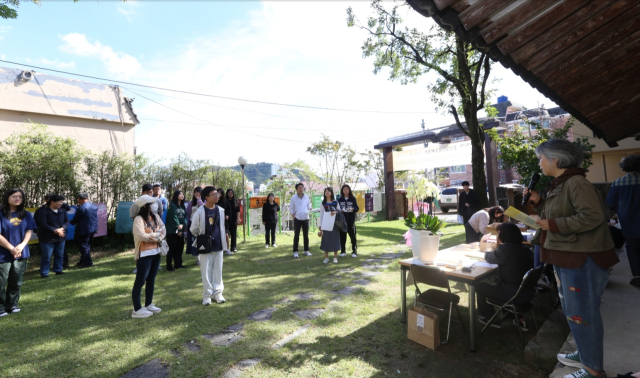 지난해 요산김정한문학축전 백일장 행사 모습. 요산김정한문학관 제공