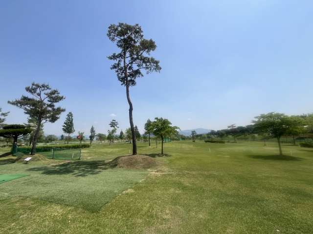 경남 김해시 한림면의 한림술뫼파크골프장 전경. 이경민 기자