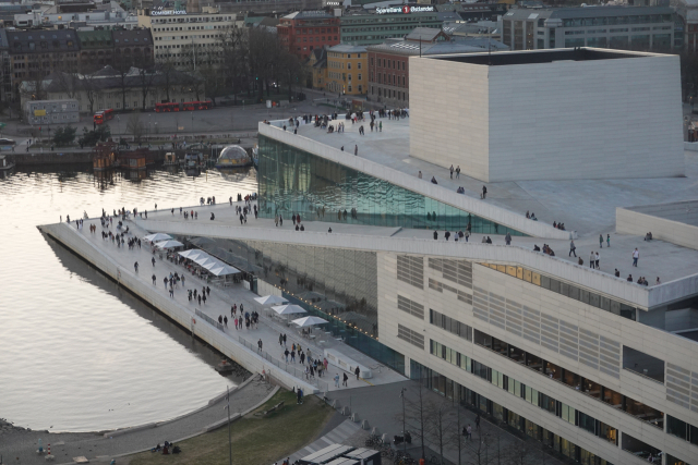 오슬로 오페라하우스 전경. 이상훈 제공