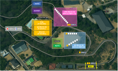 행사 전체 배치도