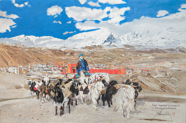 나카무라 가쓰토, Lomanthang kingdom Nepal M30. 이웰갤러리 제공