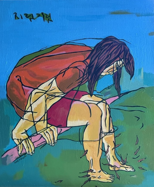 방정아, 지릿지릿, 2025. 맥화랑 제공