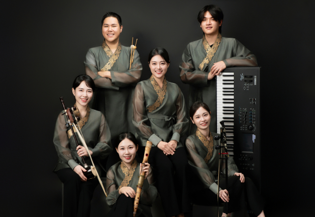 청년 국악단체 '풍류동인 담소'. 국립부산국악원 제공