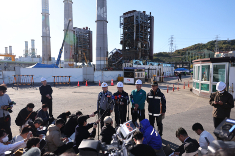 동서발전 4·6호기 타워 발파 사실상 초읽기