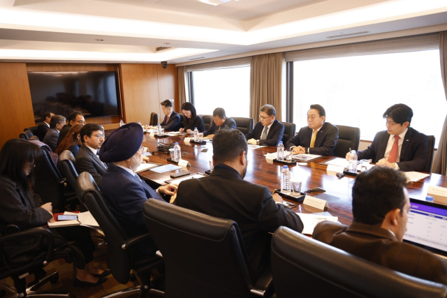 한국해양진흥공사는 한국인도 간의 해운·항만·물류인프라 협력 방안을 논의하는 간담회를 가졌다. 해진공 제공