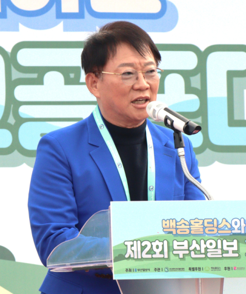부산파크골프협회 김성호 회장 “동호인 크게 늘어 상업화 시대 접어들어” [부산일보 파크골프대회]