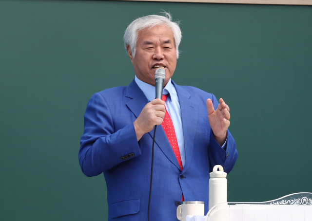 전광훈 사랑제일교회 목사. 연합뉴스