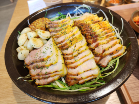 항아리 바베큐.