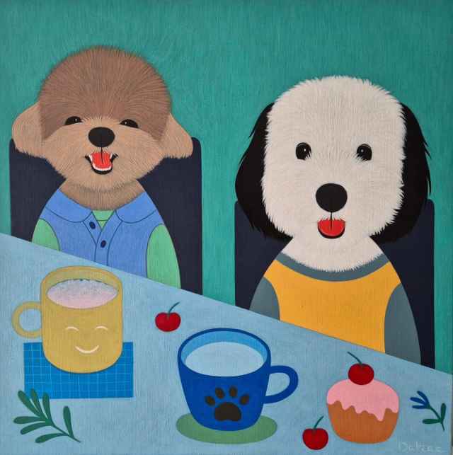 다희, 티타임, 2025. 성원아트갤러리 제공