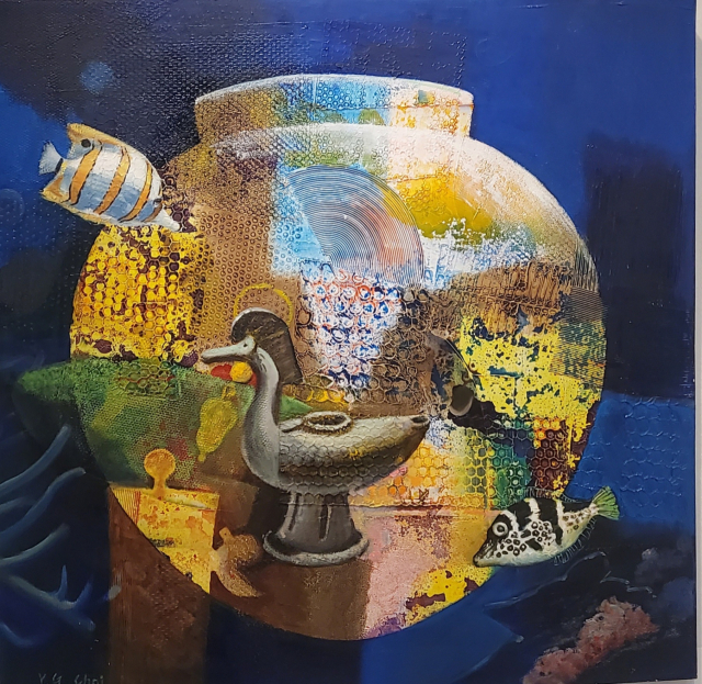 최영근, 역사-가야 산책2. 타워아트갤러리 제공