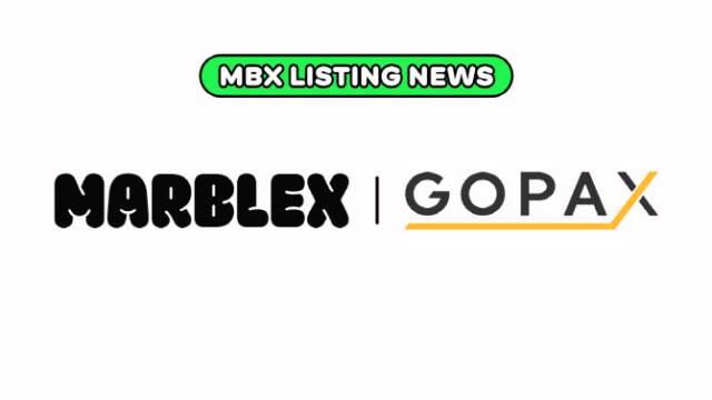 마브렉스, 가상자산거래소 고팍스 상장 홍보 이미지. 마브렉스 제공