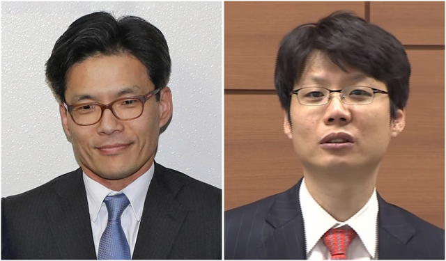 '대장동 항소 포기 사태' 이후 사임한 정진우 서울중앙지검장의 후임으로 박철우(왼쪽) 대검찰청 반부패부장이 임명됐다. 박 검사장의 이동으로 빈 대검 반부패부장 자리에는 주민철 서울중앙지검 중경2단 부장검사가 승진 임명됐다. 법무부는 19일 검사장급 검찰 고위 간부 인사를 단행했다. 부임일은 오는 21일. 연합뉴스