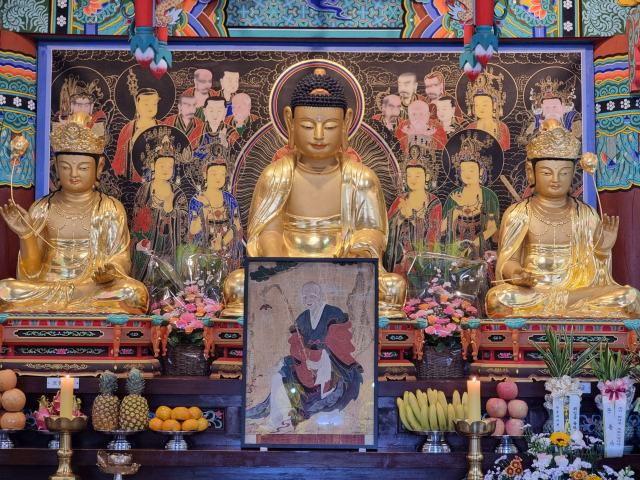 진주 독성도 모습. 초대 주한 프랑스대사를 지냈던 로제 샹바르가 근무 당시 수집해 국외유출된 것으로 파악된다. 김현우 기자