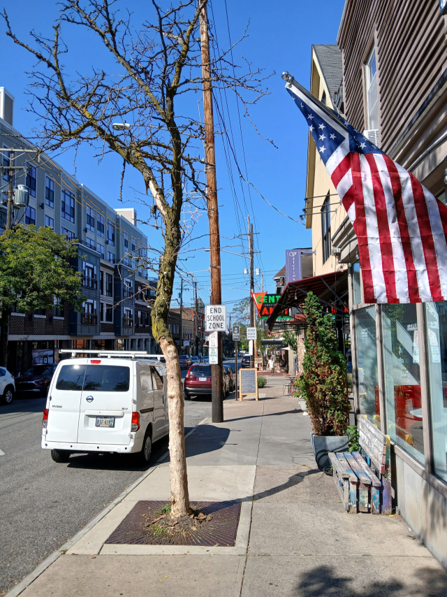 리틀 이탈리아의 평소 거리.