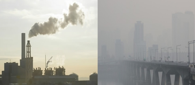 석탄화력발전소 이미지. 부산일보DB