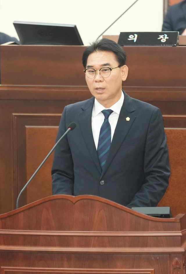 최선호 의원. 양산시의회 제공