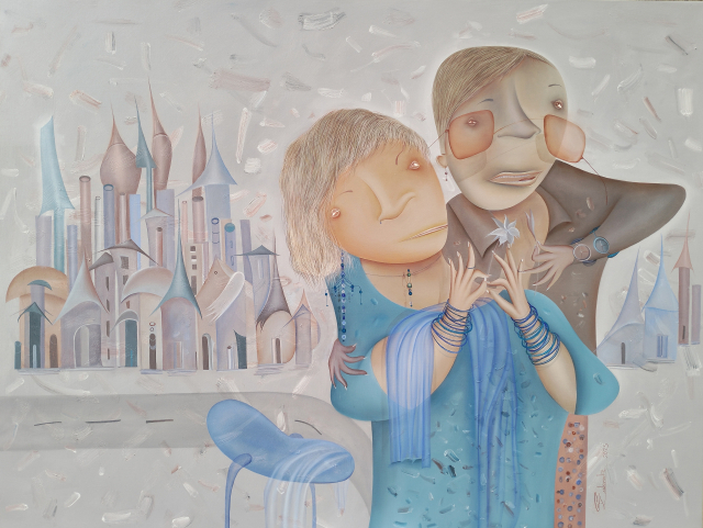 제24회 유라시아부산국제아트페어 특별전에 선보일 인도 작가 친탄 잘라바디야의 'SKYLINE PROPOSAL'. 케이아트국제교류협회 제공