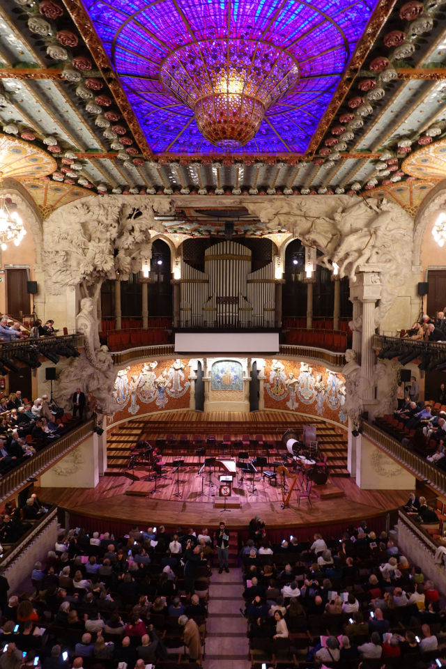 카탈루냐 음악당 내부. 이상훈 제공