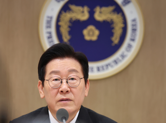 이재명 대통령이 9일 서울 용산 대통령실에서 열린 국무회의에서 발언하고 있다. 연합뉴스