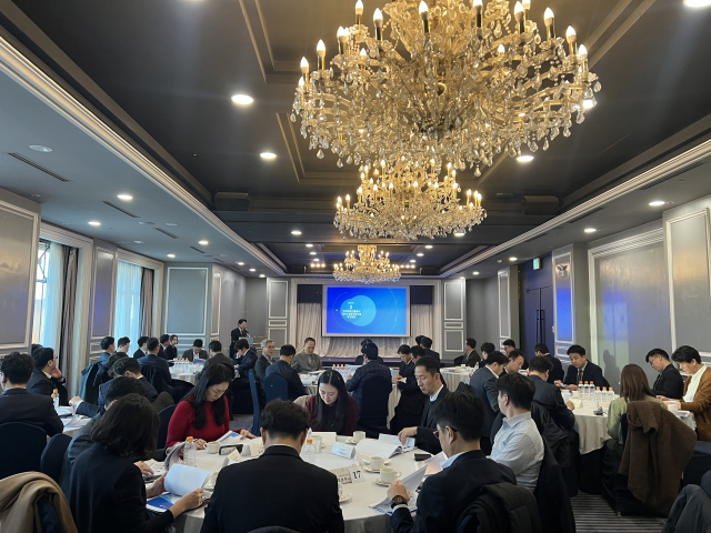 ‘해운대 포럼 공공 선주사업 추진’ 발표 현장. 해진공 제공