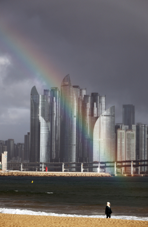 부울경 곳곳 비 또는 눈… 강풍에도 대비를