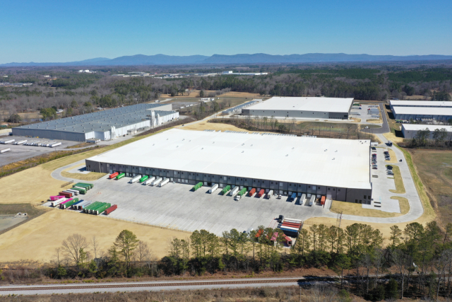 LX판토스 미국 조지아주 달튼 물류센터 전경. 해수부 제공