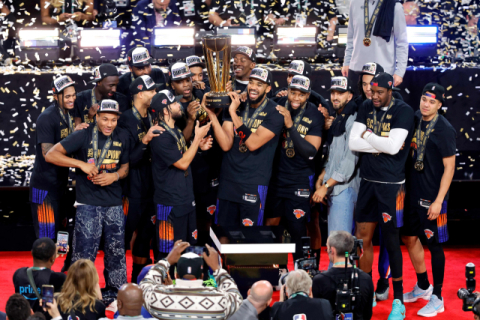 [포토뉴스] 뉴욕 닉스 NBA컵 우승